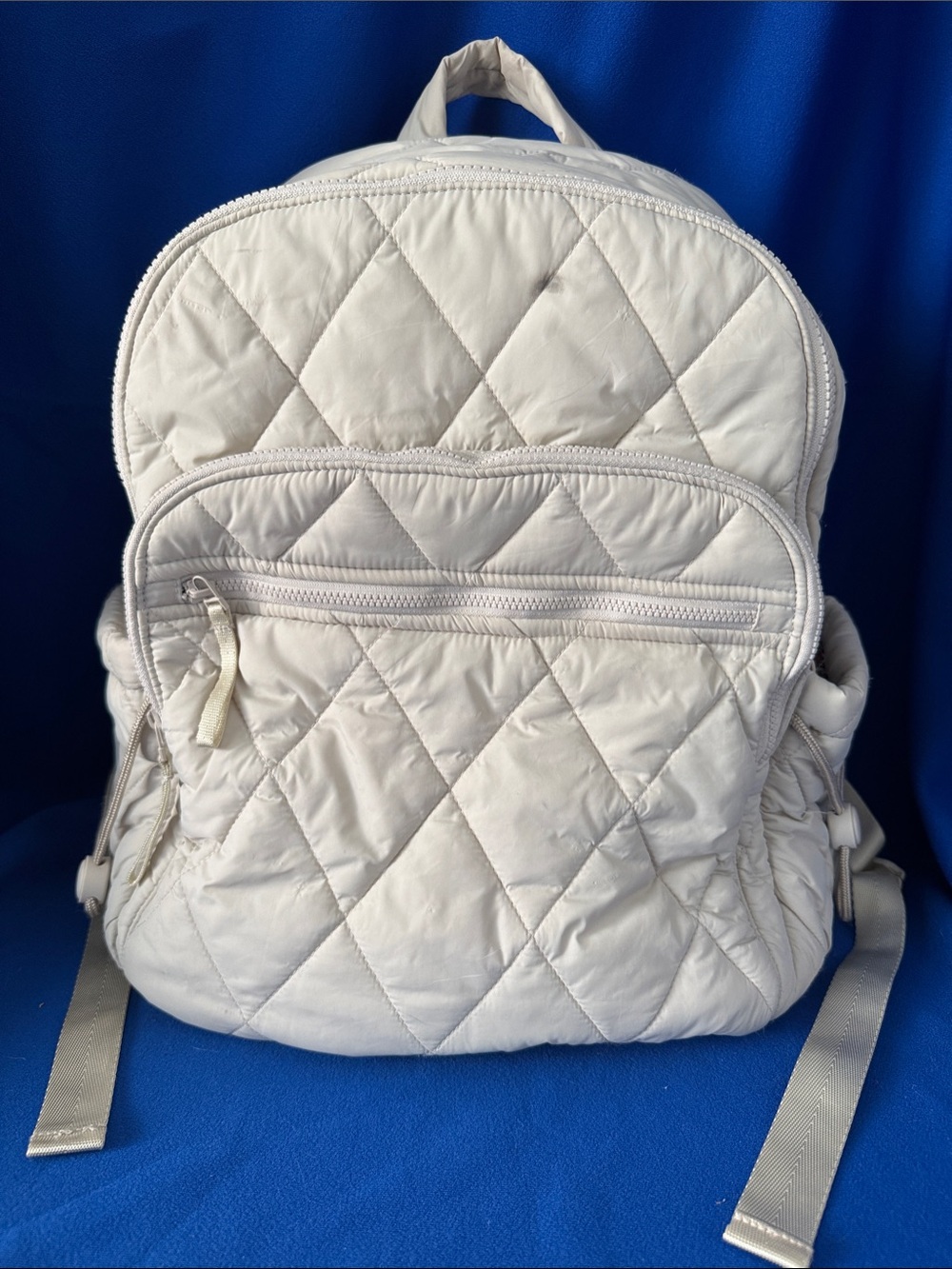 Vera Bradley Featherweight Bancroft Backpack - Pumice Stone Neutral Nylon